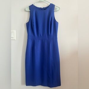 J. Crew Professional sheath indigo/blue dress